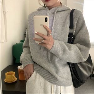 wool hoodie